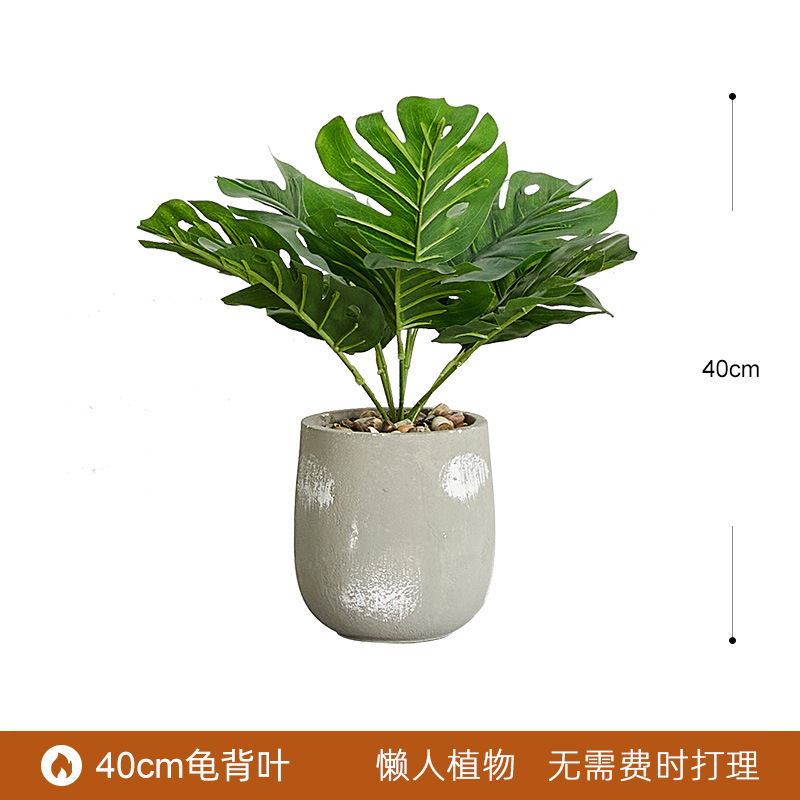 Planta verde artificial bonsai interior gran planta decoración fábrica al por mayor paraíso pájaro plátano decoración paisaje bonsai image 40