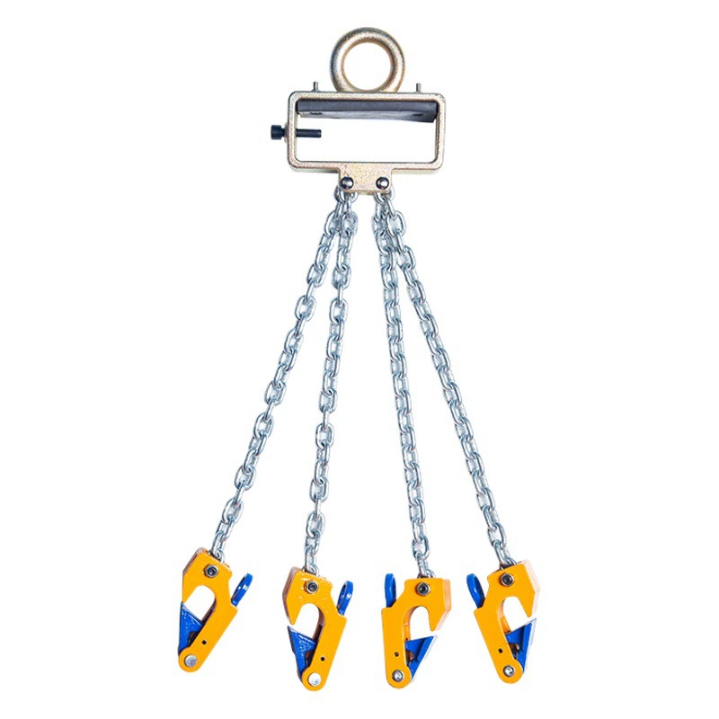 Двухцепные Клещи для подъема масляной бочки цепной зажим для масляной бочки многофункциональные плоскогубцы с четырьмя когтями плоскогубцы для подъема масляной бочки зажим подъемного кольца