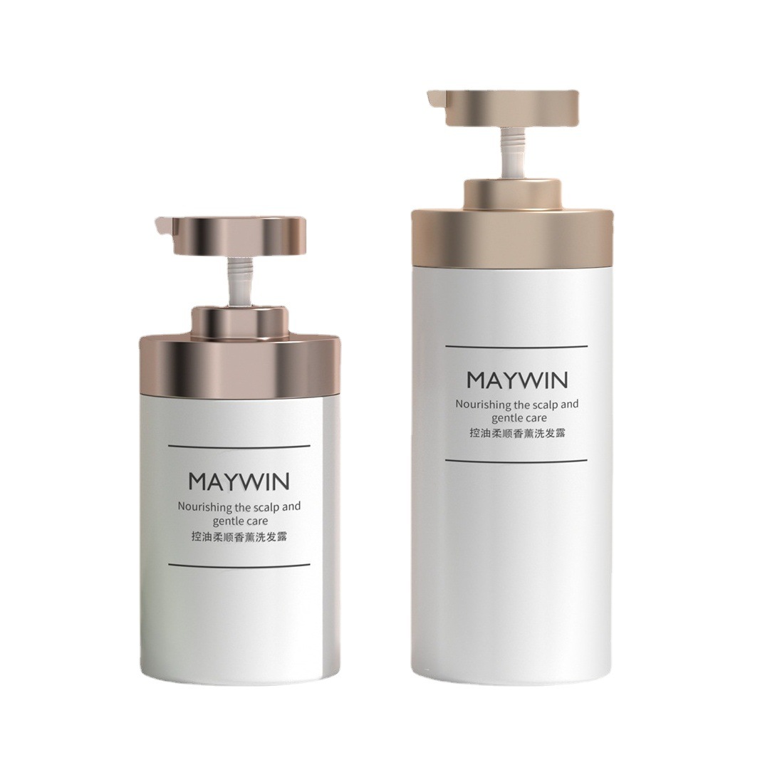 Botella de gran capacidad botella de plástico botella de champú botella de gel de ducha cosméticos botella universal botella de lavado y protección botella de prensa