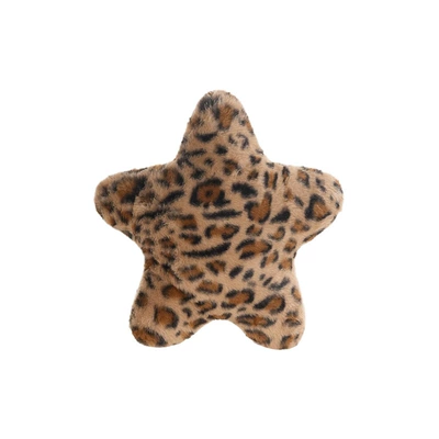 Seat cushion, seat cover | Leopard Print Decoration for Cross-Border Use - rabbit-fur-leopard-print-star-headrest