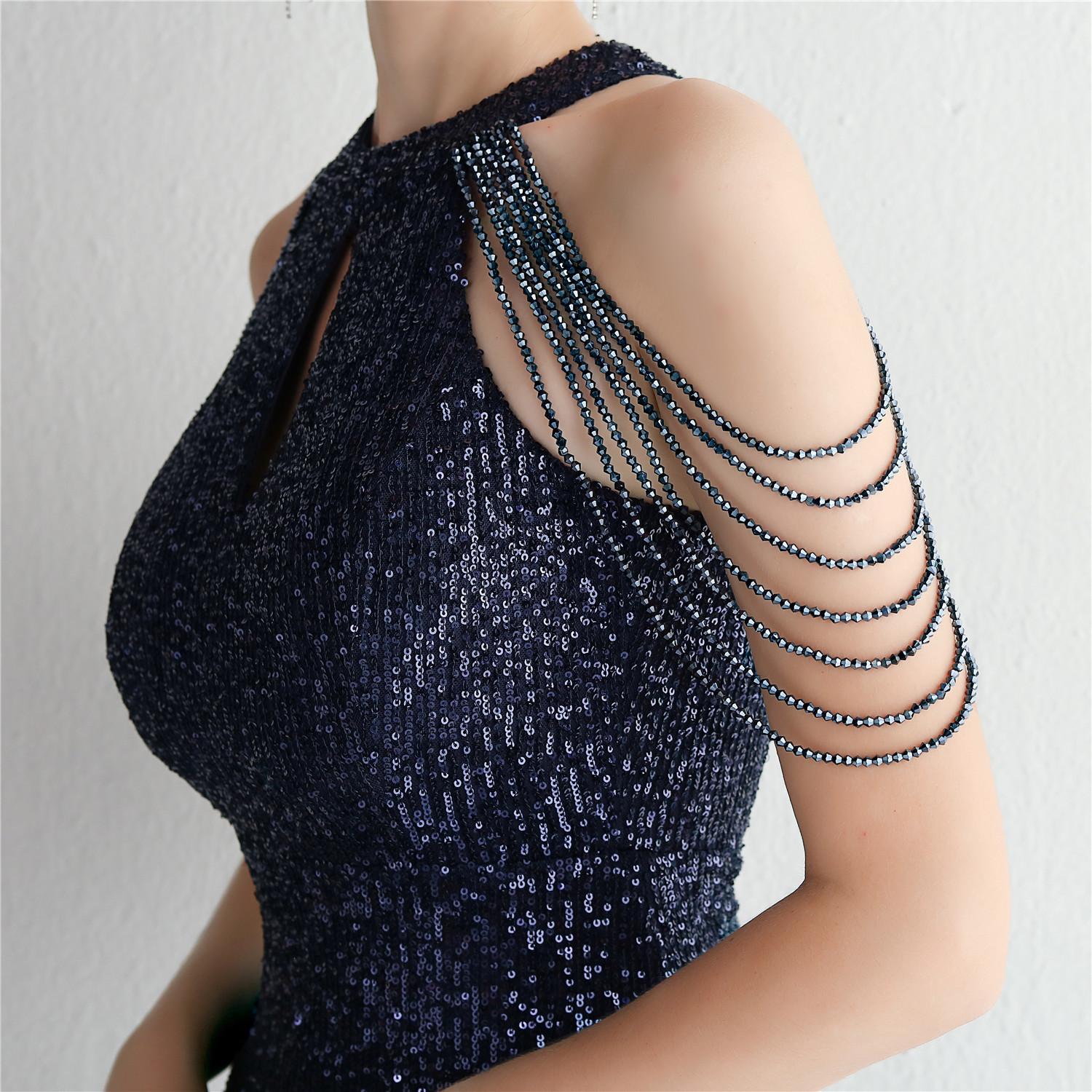 D9362 1630K VÁY ĐẦM LIỀN THÂN DỰ TIỆC NỮ YIEOUBA DÁNG ÔM BODY GỢI CẢM SEXY KIỂU ĐUÔI CÁ THỜI TRANG NỮ G05 SẢN PHẨM MỚI
