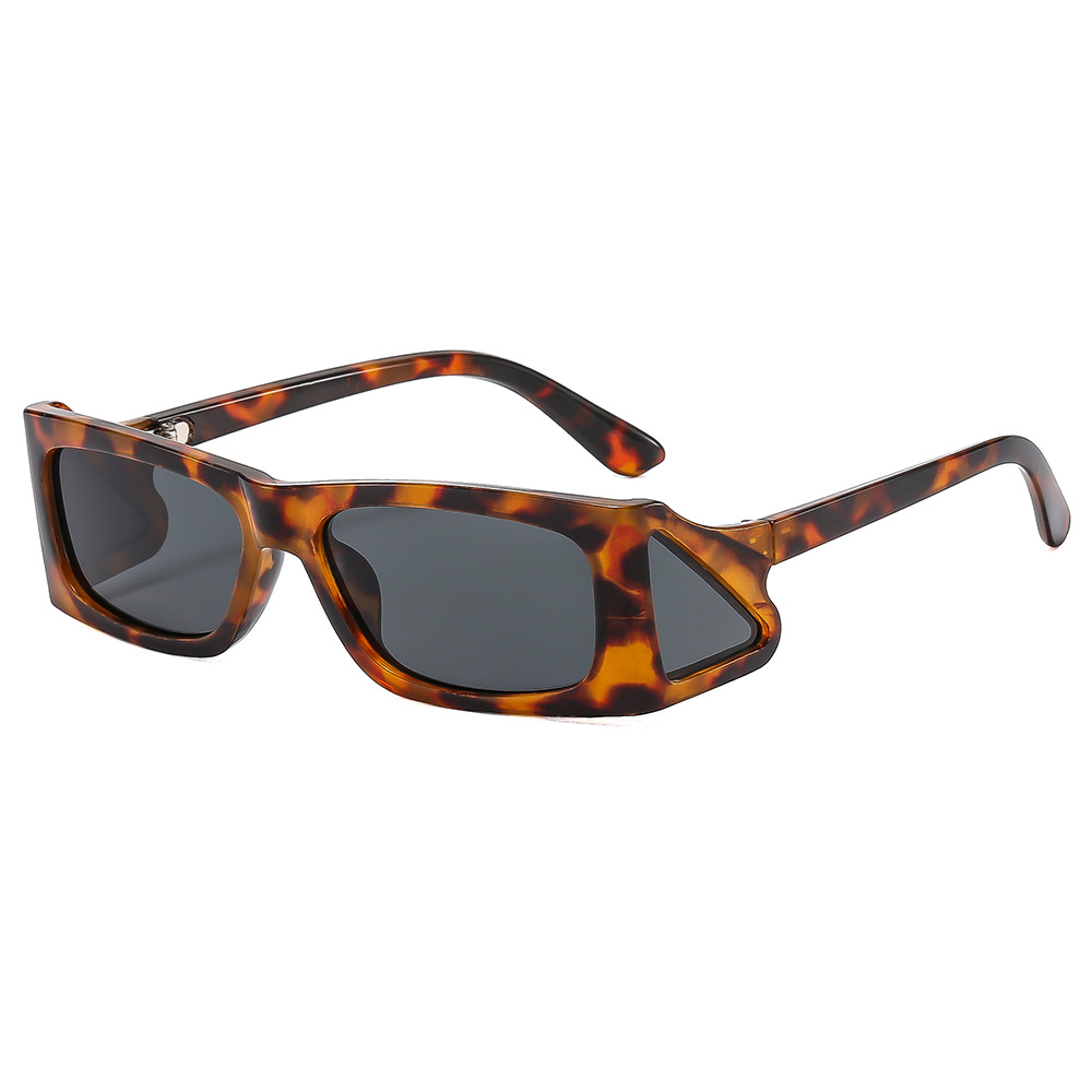 Square Frame Sunglasses For Women With Side Sunshade Punk Style_voghion.com
