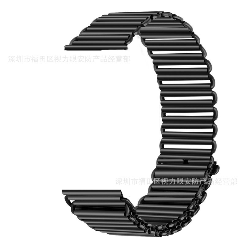 Suitable for Garmin Vivoactive 4S Watch Strap with Alpine Loop Slingshot Buckle Venu2S/3S Stainless Steel Strap