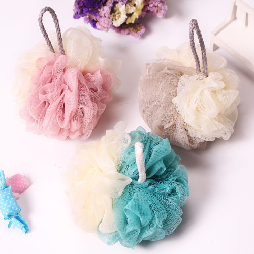 Bath ball, large bath strip, thickened long bath towel, rub back towel, pull back strip, bath wipe and rub bath artifact