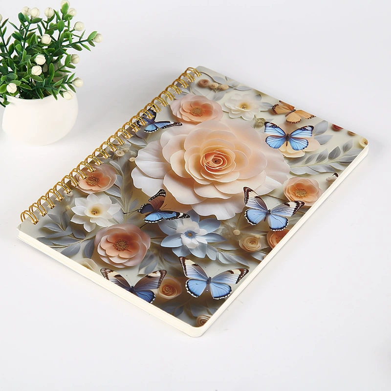 A5 thickened notebook ins simple coil notebook does not hurt the hand coil notebook a6 high school student horizontal line notepad