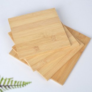 Manufacturer's Carbonized Flat-Pressed Bamboo Board Specifications 12-25 Home Veneer Accessories and Crafts Specifications Can Be Customized