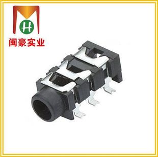 PJ-3007 headphone socket learning machine audio jack headphone patch switch horizontal