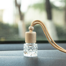 大圆盖-菠萝瓶玻璃瓶 车载香水瓶 精油香水瓶挂件 水瓶子饰品吊坠