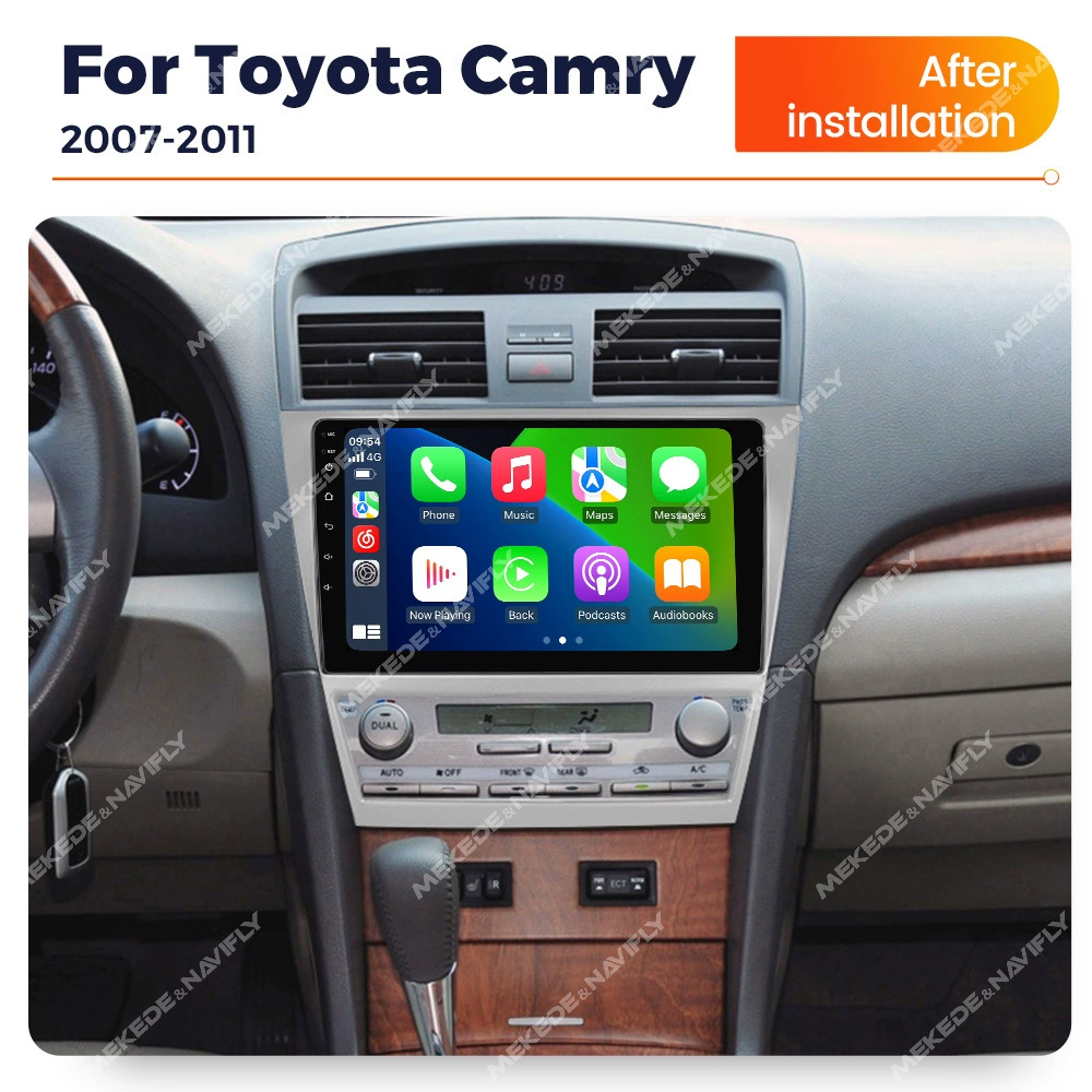 Совместимо с Toyota Camry 2007-2011 модифицированный Android CarPlay Bluetooth навигационный экран