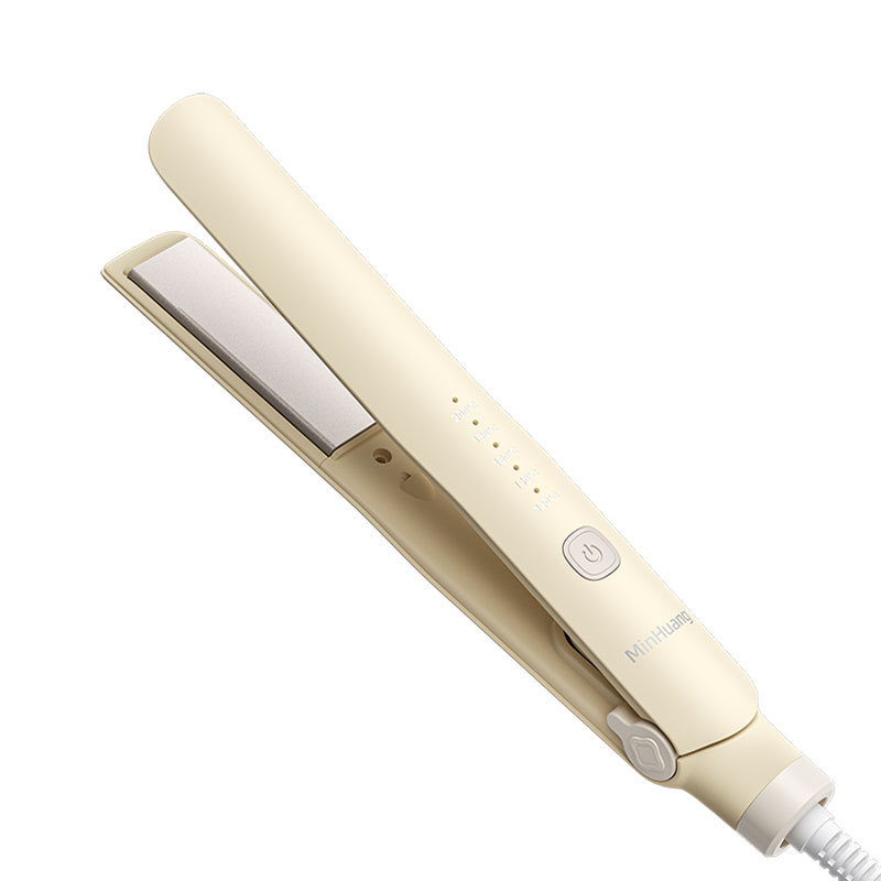 敏煌電気ヘアアイロン、マイナスイオン小型ストレートヘアアイロン、髪を傷めないヘアアイロン、巻き髪用アイロン、寮用ストレート＆カール両用、学生向け|undefined