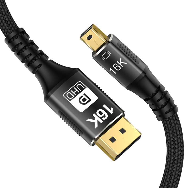 Mini DP変換DP2.1高精細線コンピュータビデオディスプレイ16K @ 60hz電気競争級ビデオ変換線|undefined
