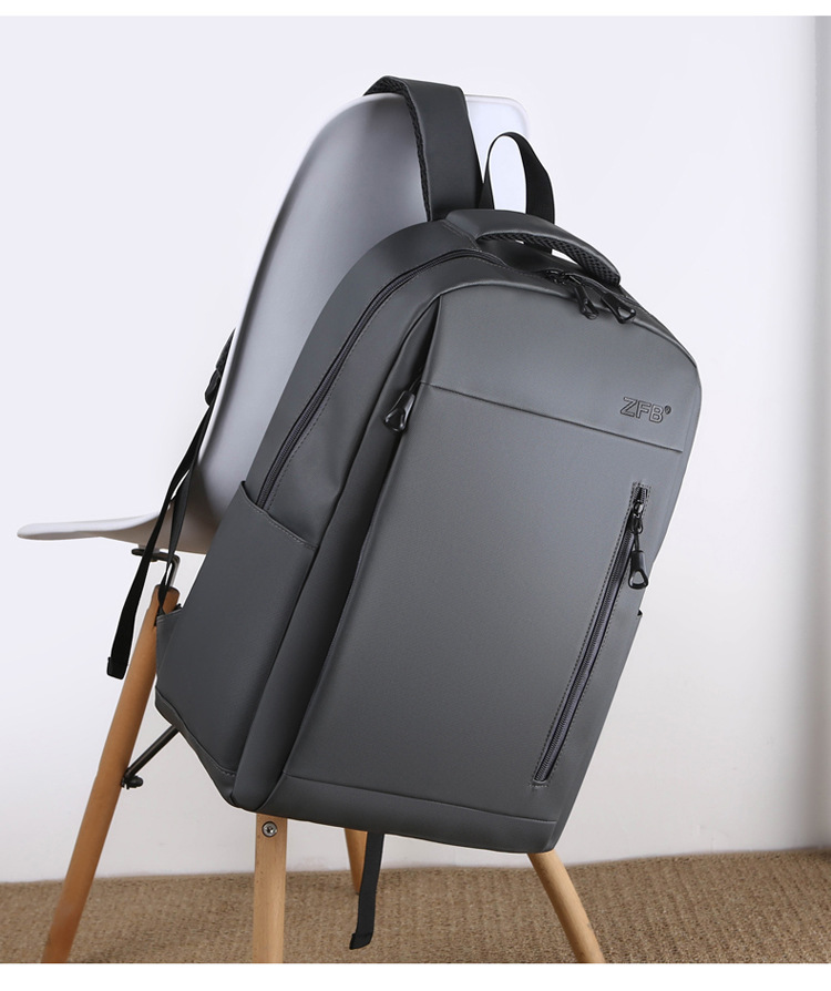 New cross-border wholesale foreign trade backpacks for men, Korean version, large-capacity schoolbags for junior and senior high school students, simple commuting computer bags undefined