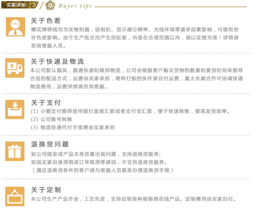 购买须知