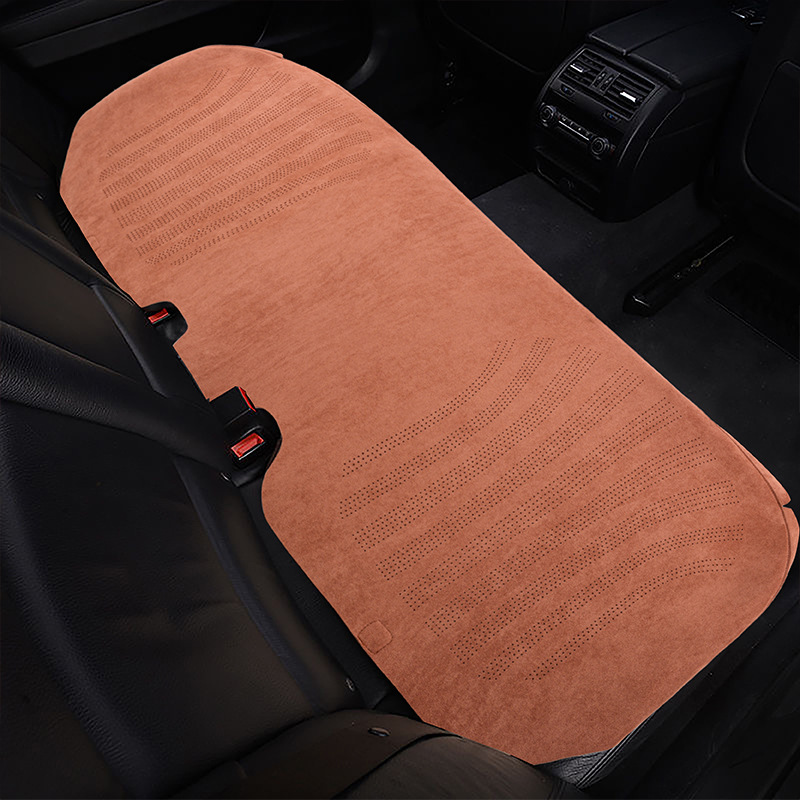 New Car Seat — Universal Seat cushion, seat cover - vitality-orange-rear-row-long-seat-1-piece