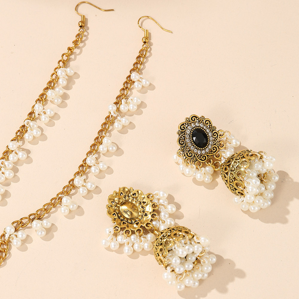Designer Style Retro Bohemian Metal Ethnic Style Earrings Female Personality Temperament Exotic Style Earrings_voghion.com