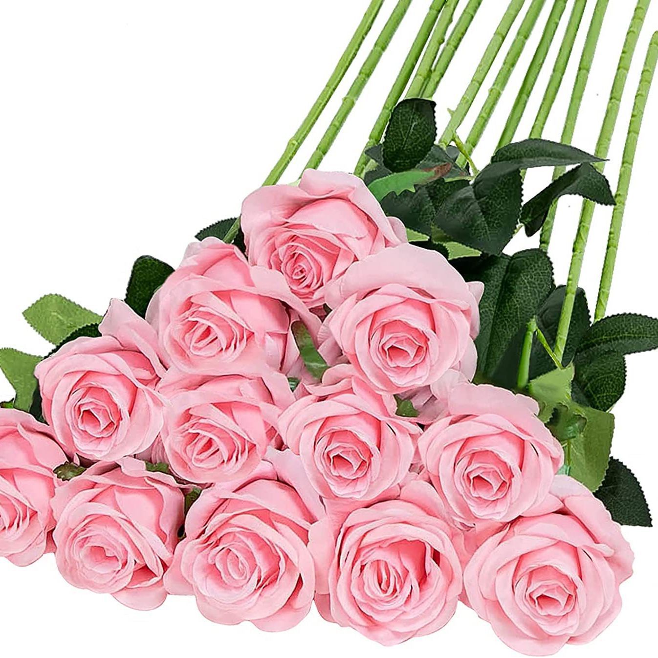 Simulated rose single silk fabric fake flower artificial flower wedding home auditorium decoration bouquet small Paris wholesale