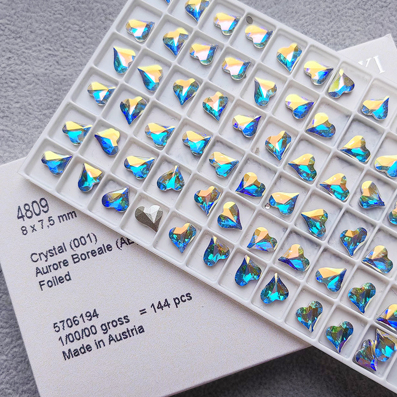 001AB 화이트 AB(8*7.5mm) 1개