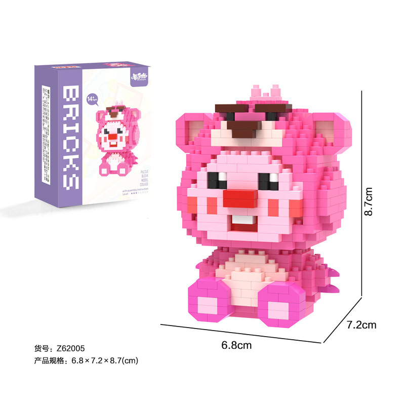 レゴマイクロ粒子ビルディングブロック、漫画の人形、子供用教育組み立て玩具、人気のインターネットセレブ商品、卸売と互換性があります。|undefined