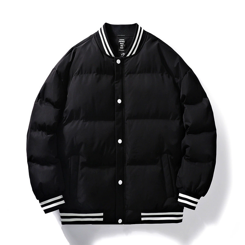 2024 новый осенний и зимний бейсбольный костюм пара хлопчатобумажная одежда для мужчин теплая хлопковая куртка in приливная куртка мужская пуховая хлопчатобумажная одежда