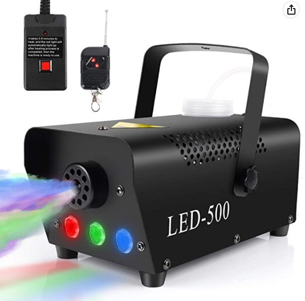 リモコン LED500W ステージスモークマシンハロウィンスモークマシンスプレーマシン 400 ワットスモークマトマイザー|undefined