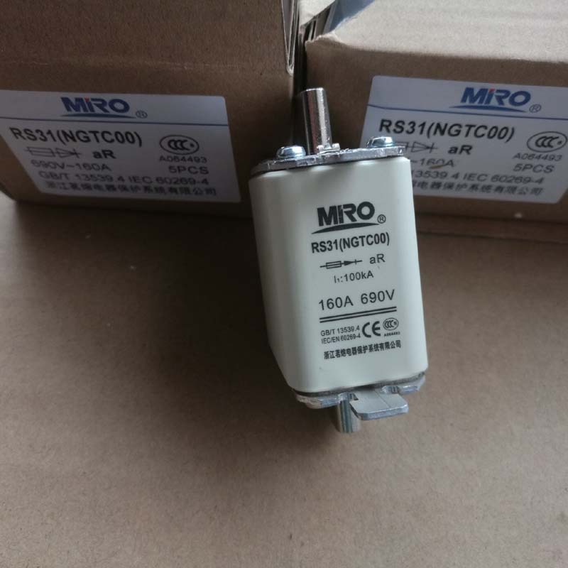 全新原装茗熔刀型快递熔断器RS31（NGTC00）160A 150A 125A 100A