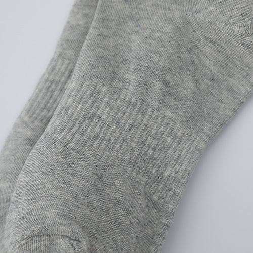 Socks for women, autumn and winter pure cotton mid-calf socks, black and white high elastic sports socks, short socks, low cut shallow mouth boat socks