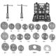 22-piece brake cylinder return tool piston back brake pad disassembly and replacement tool auto repair auto protection tool
