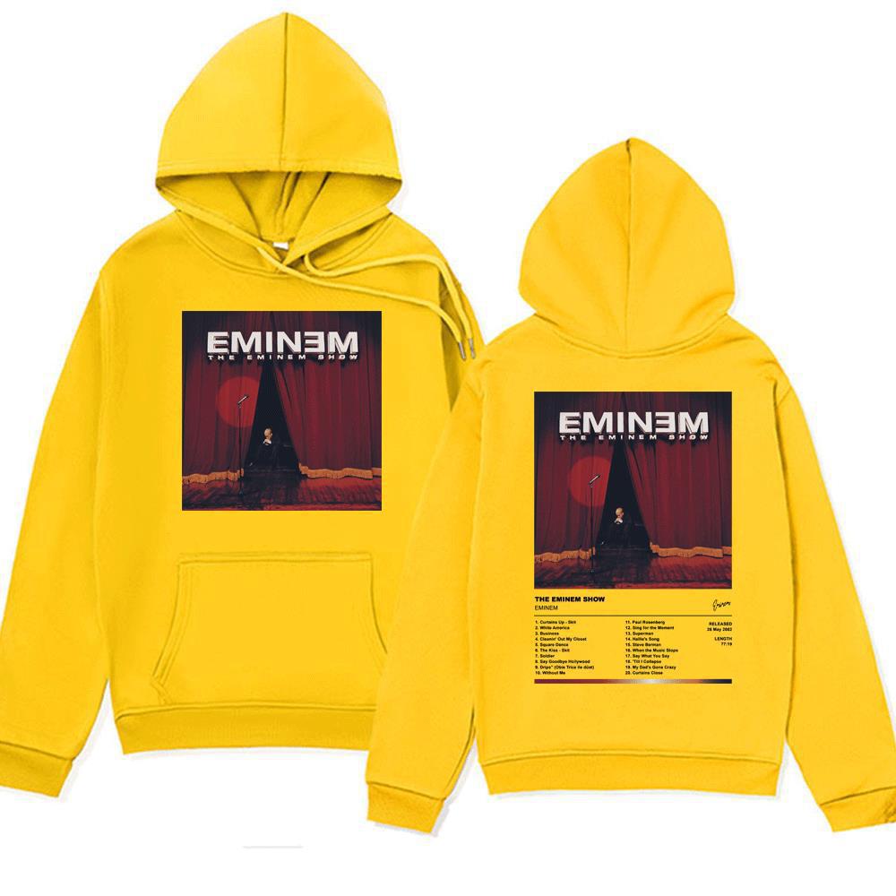Singer Eminem Hoodie 90s Vintage Harajuku Clothing Sweatshir