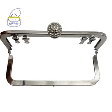 东莞常平厂家订制新款 钻石头双吊耳元角铰 箱包五金配件 口金