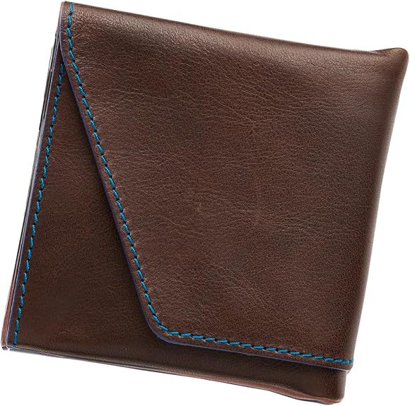 Amazon Japón Lotte Caibu billetera de cuero corta de tres plegados para hombres y mujeres billetera de cuero compacta multi-tarjeta