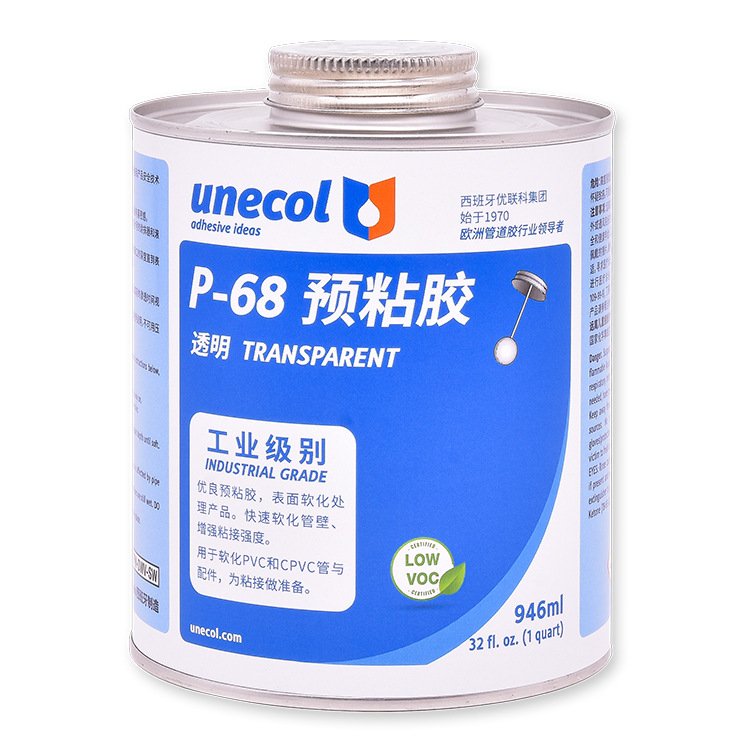 优联科 UNECOL PRIMER P68 工业用管道预粘剂