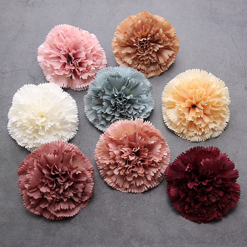 Artificial peony flowers, mother's day and teacher's day gift box decorations, fake flowers for wedding headpieces, silk fabric flowers