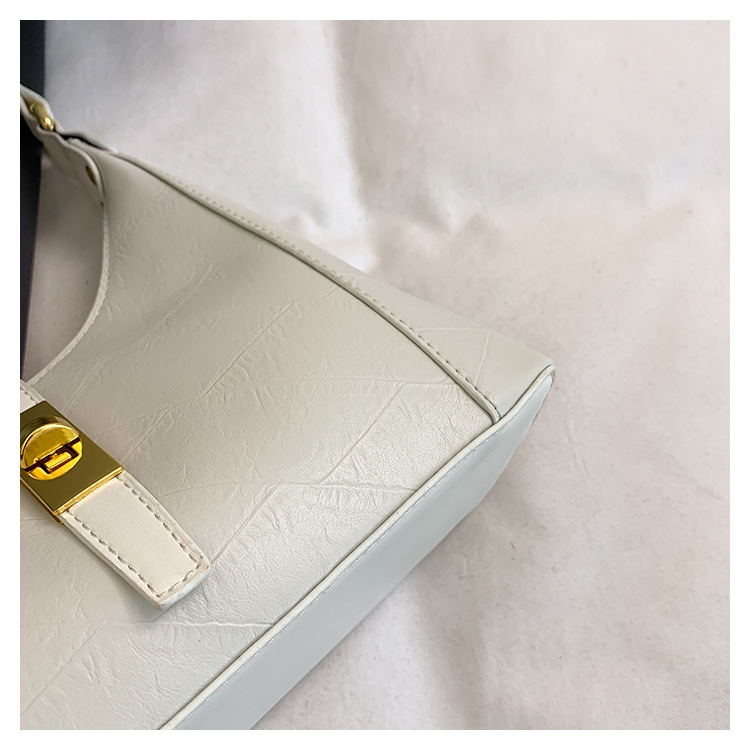 540g Weight Polyester Lining Material Sewing Thread Fashion Element Zipper Closure Type Single Shoulder Strap Strap Type Shoulder Bag Bags Type Daily Occasion Pu Leather Material Solid Color Pattern All Seasons Season Women's Gender Streetwear Style Oval Shape Medium Size Women's Medium Pu Leather Solid Color Streetwear Sewing Thread Oval Zipper Shoulder Bag 6