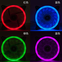 12025�p��Ȧ�̶�ɫLED�C���L��12CM��ʳ���o��̨ʽ��Xɢ����