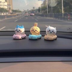 chiikawa乌萨奇小八吉伊卡哇中控台手办摆件女卡通可爱汽车装饰