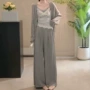 显瘦气质蕾丝松弛三件套