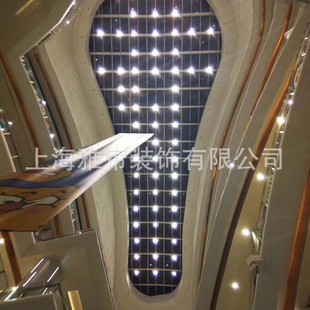 Shopping mall lifting Billboard 4S shop exhibition hall electric lifting hoist accompanying cable