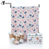 ins Newborn Swaddle baby Gauze Scarf musilin double-deck Blanket Baby Bath towel