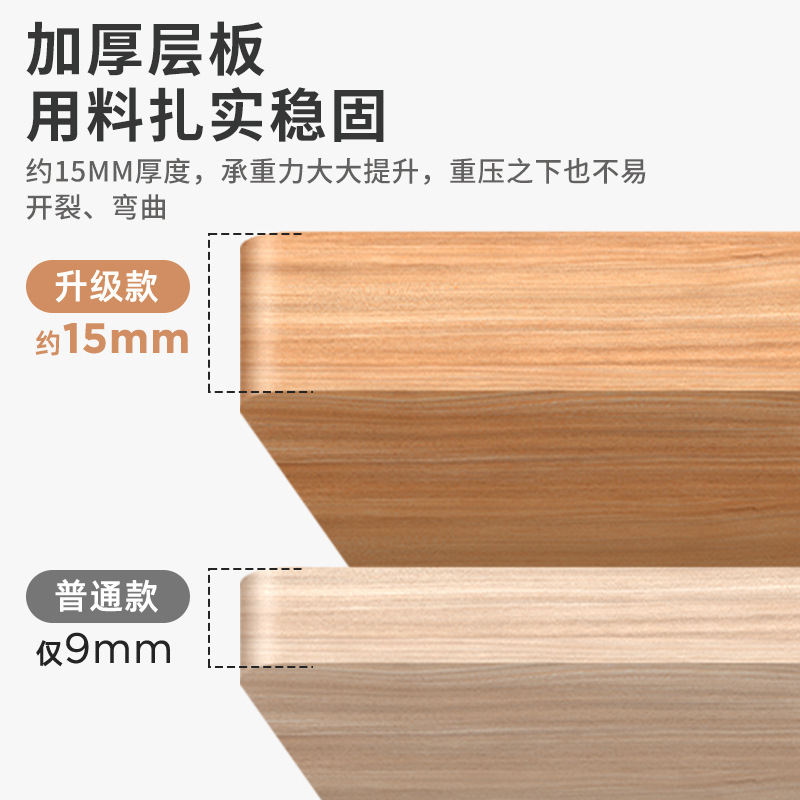 Biblioteca de madera maciza estantería estante de piso hogar sala de estar integrada Pared de almacenamiento de pared entera niños estantería