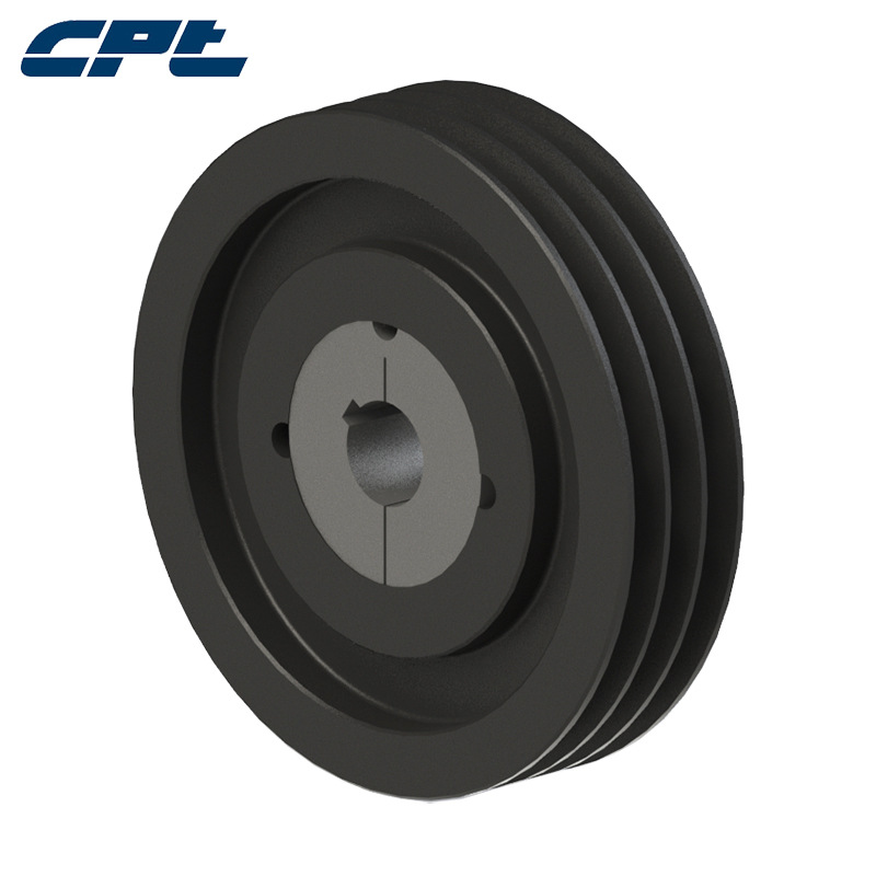 CPT欧标锥套皮带轮SPA200-03配2517锥套三槽皮带轮a型电机皮带轮
