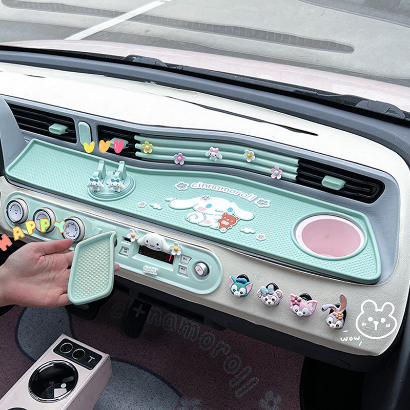 五菱宏光MINIev中控計器台滑り止めパッドMINIマカロン車内装飾装飾装飾装飾置物|undefined