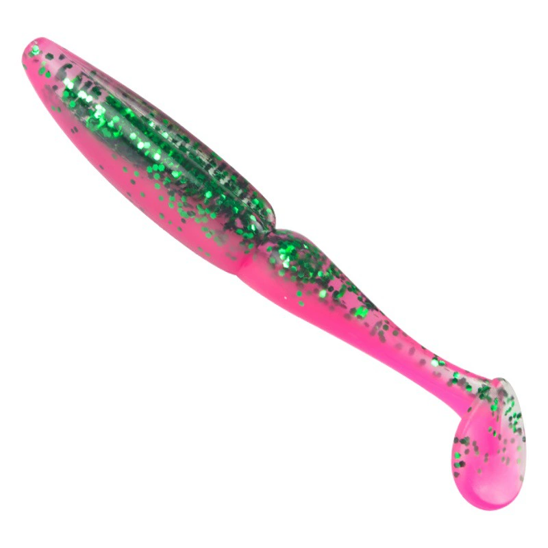 Трансграничная коммерция двойного сегмента большой T-хвост мягкой приманки