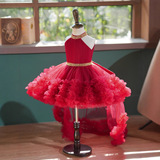 Розовое милое детское осеннее платье, наряд маленькой принцессы, А-силуэт