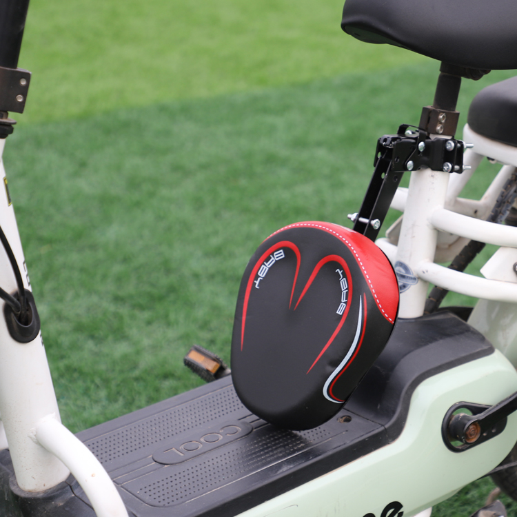 Suitable for Electric Vehicles, Bicycles, Scooters, Children's Front-Mounted Seats, Foldable Electric Bike Child Seats