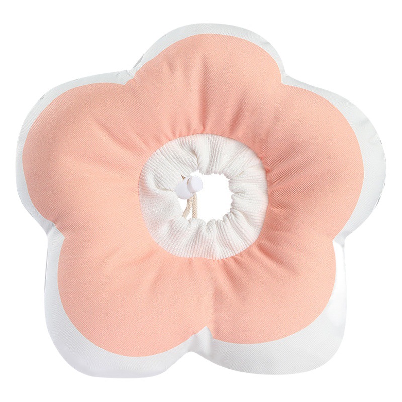 Suministros para mascotas bufanda de flores impermeable Elizabeth anillo anti-lamer collar de gato collar ajustable al por mayor transfronteriza