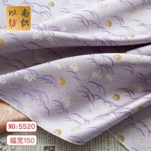 【紫兔东升】新中式仿宋锦提花马甲面料国风童装旗袍外套色织布料