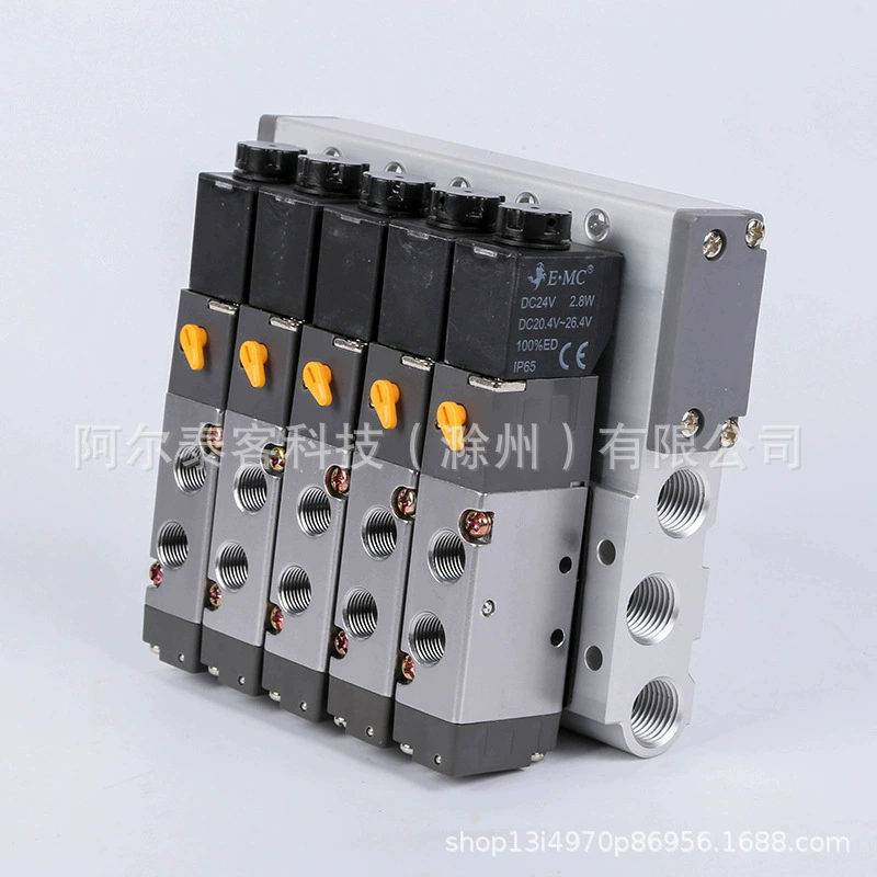 SR5222-08 0,15-0,8 МПа Электромагнитный клапан Индивидуальный комбинированный пневматический клапан