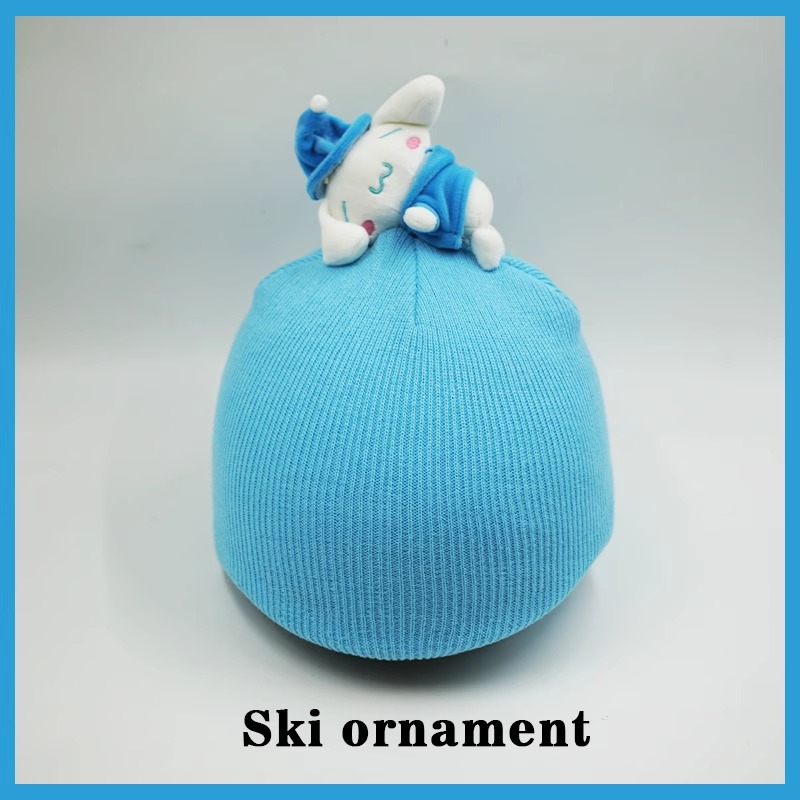 Helmet Cover Windproof Warm Hat Handmade Ski Helmet Cover