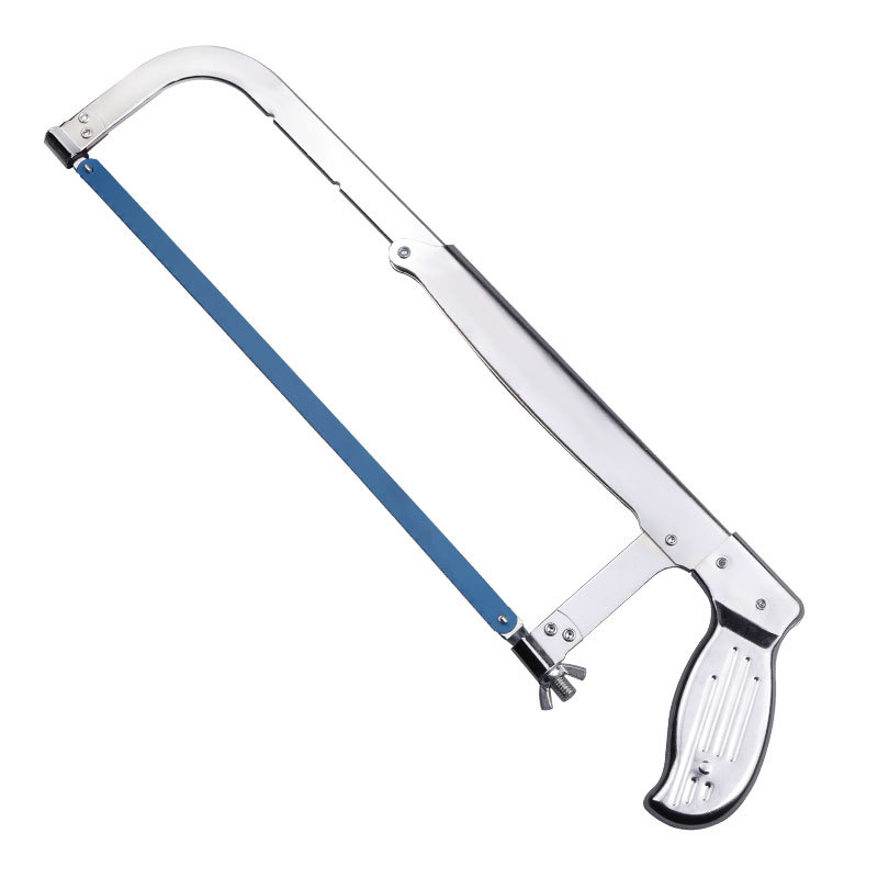 Ventas de fábrica al por mayor herramientas de aserrador de mano hardware herramientas manuales de sierra de acero ajustable cromado