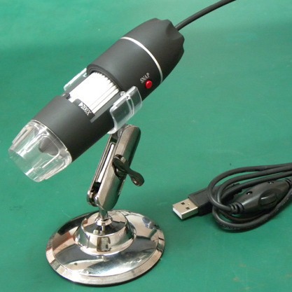 USB手持式显微镜 500倍高清数码电子显微镜 8灯USB显微镜 显微镜